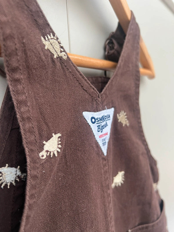 Oshkosh Porcupine Shortall Dungarees 9M