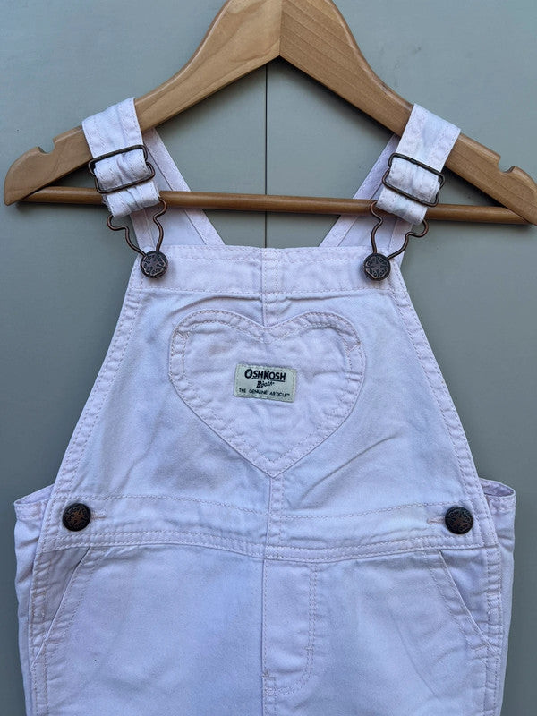 Oshkosh Rose Shortalls 4T