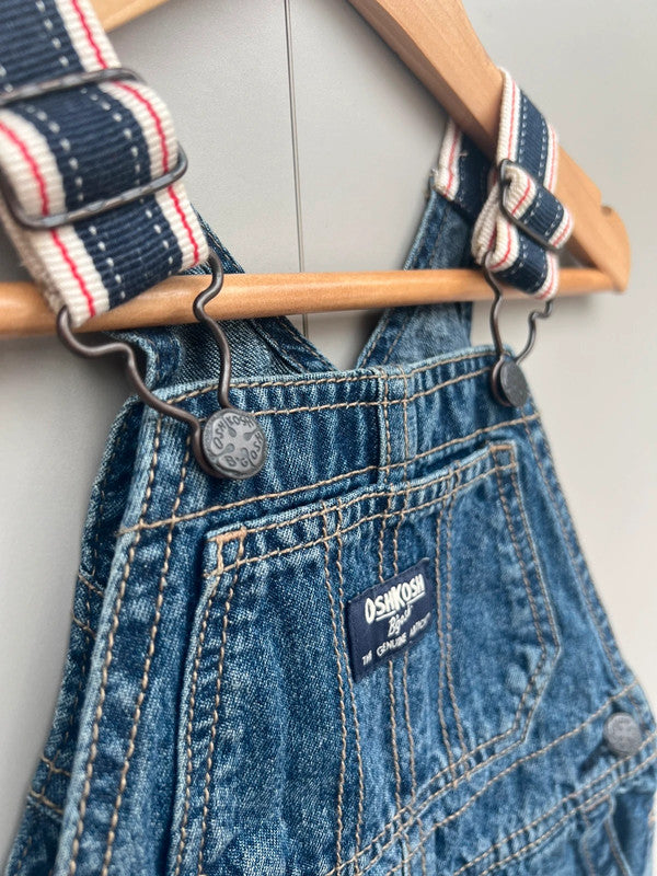Oshkosh Denim Shortalls 12M