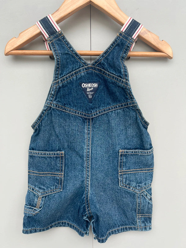 Oshkosh Denim Shortalls 12M