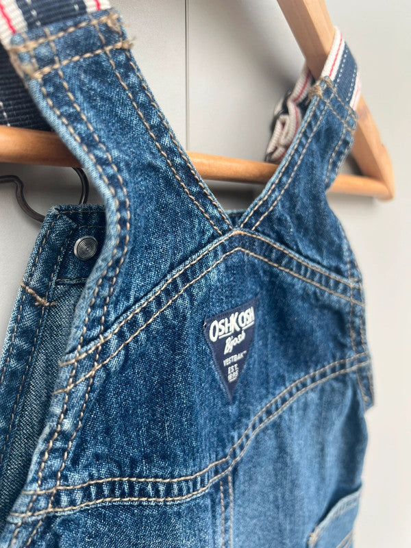 Oshkosh Denim Shortalls 12M