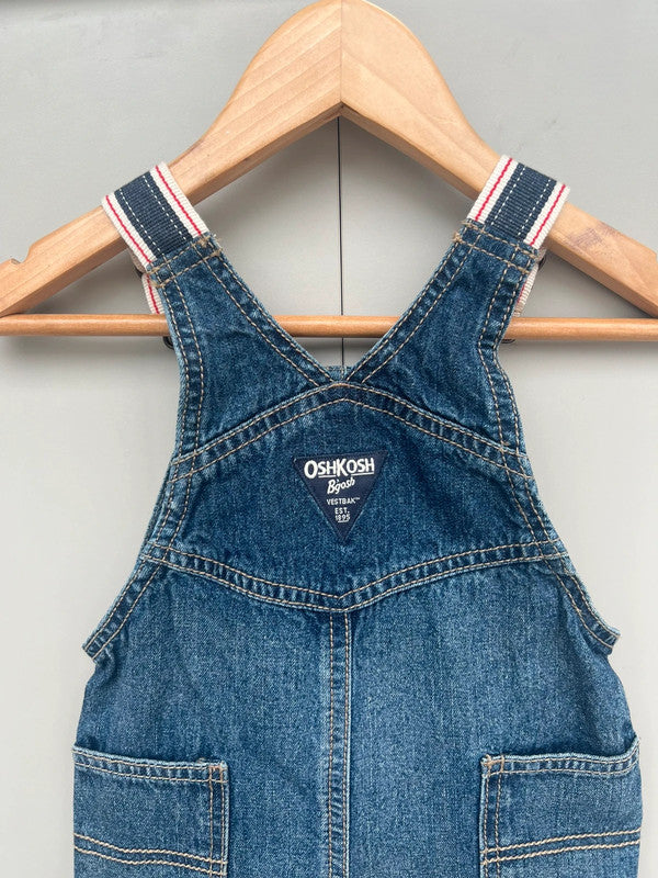 Oshkosh Denim Shortalls 12M