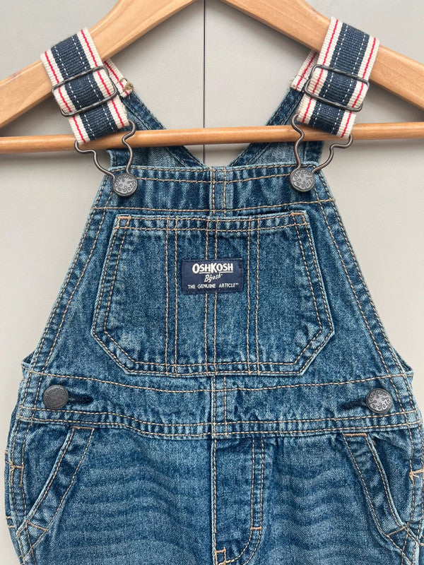 Oshkosh Denim Shortalls 12M