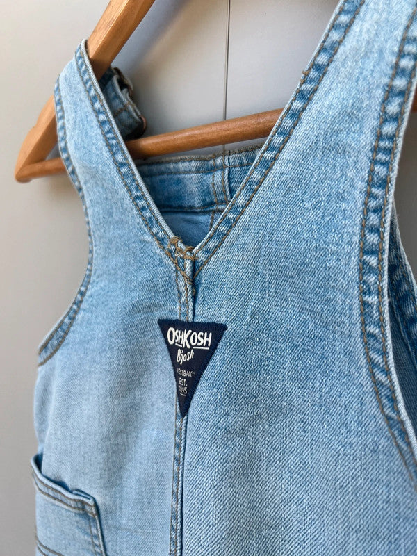 Oshkosh Light Denim Dungarees 9M