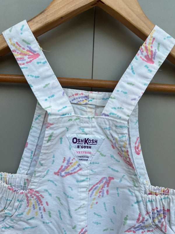 Oshkosh Vintage Shortalls 6/9M