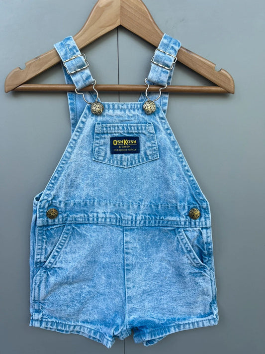Oshkosh Vintage Denim Shortalls 24M