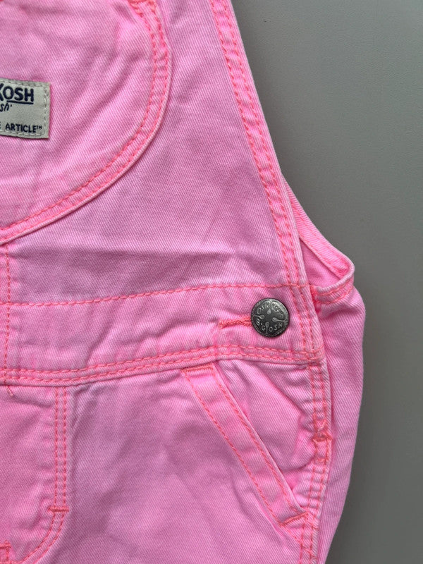 Oshkosh Hot Pink Shortalls 18M