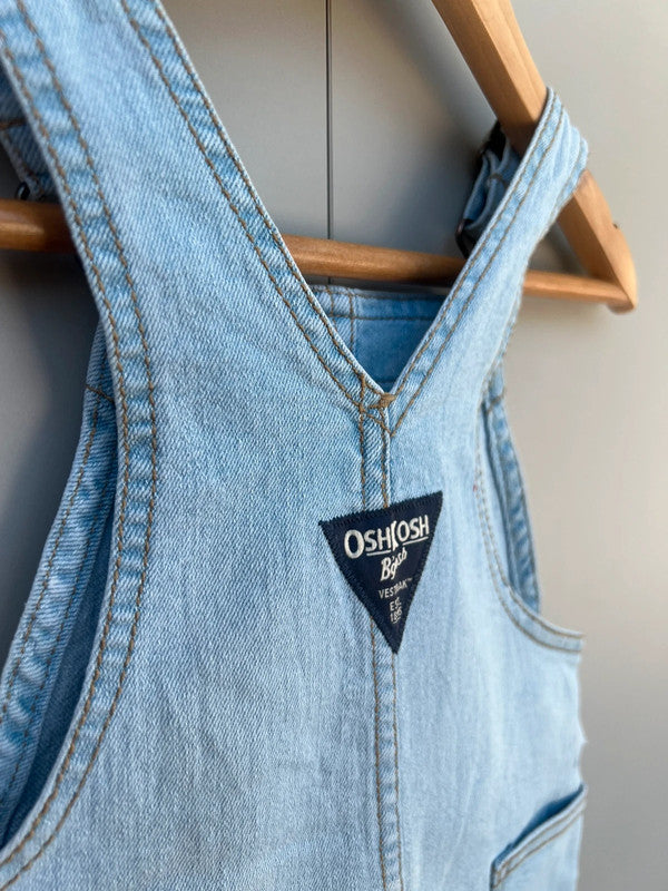 Oshkosh Light Denim Dungarees 6M