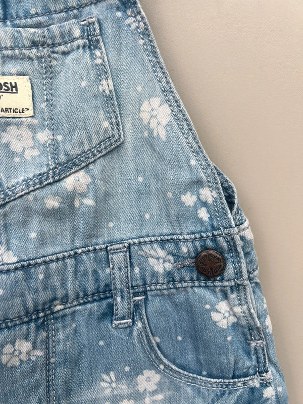 Oshkosh Floral Denim Dress 24M