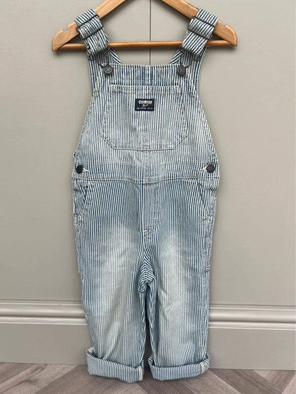 Oshkosh Hickory Washed Dungarees 4T