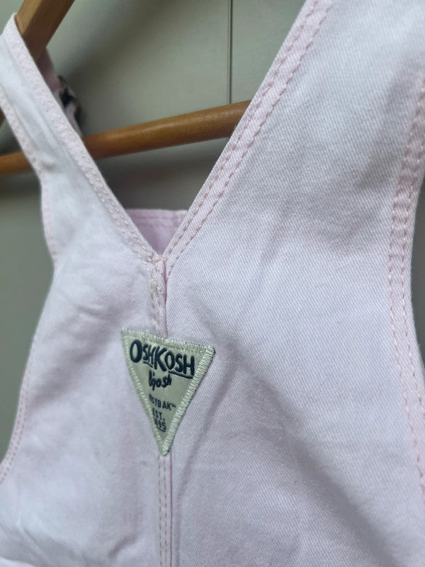 Oshkosh Rose Pink Dungarees 24M