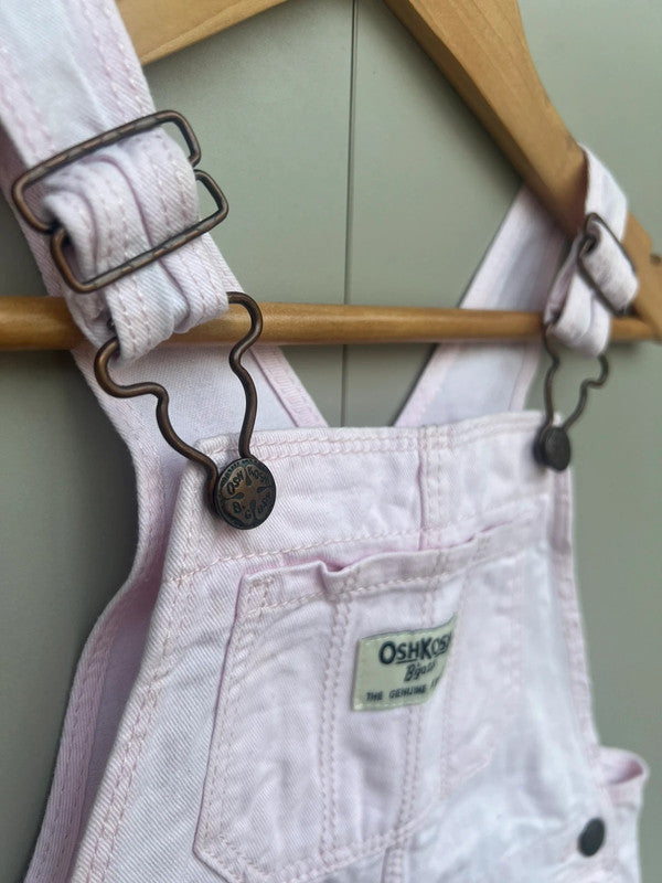 Oshkosh Rose Pink Dungarees 24M