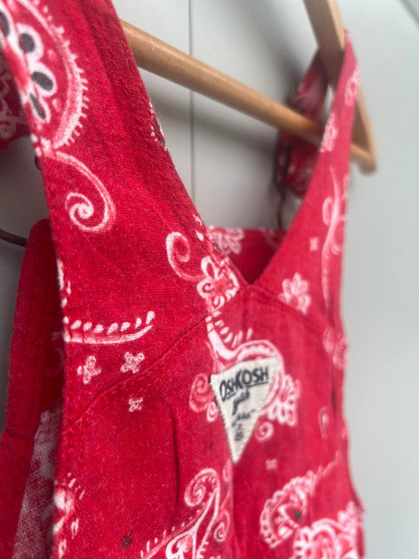 Oshkosh Paisley Shortalls 4T