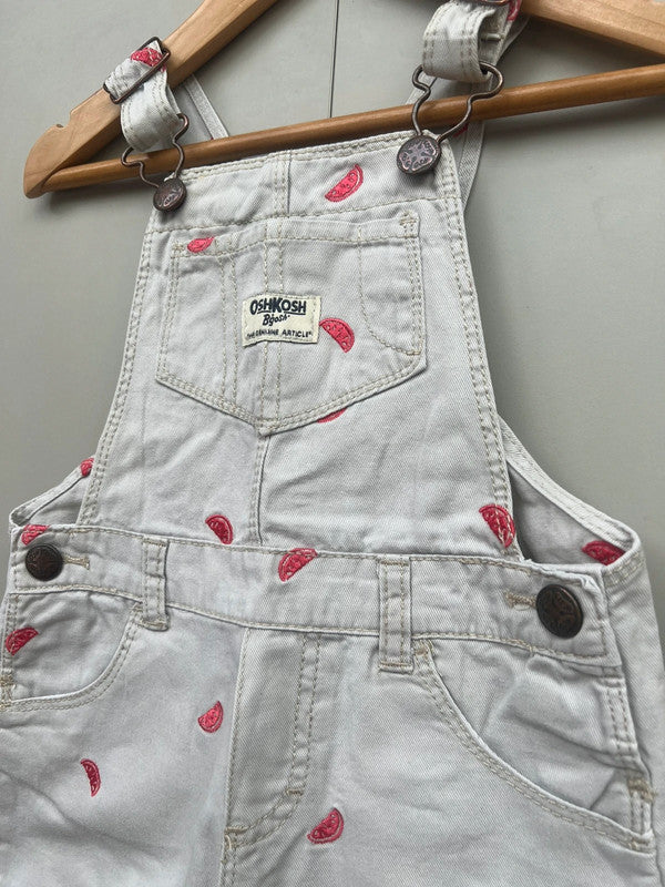 Oshkosh Fruit Shortalls 2T