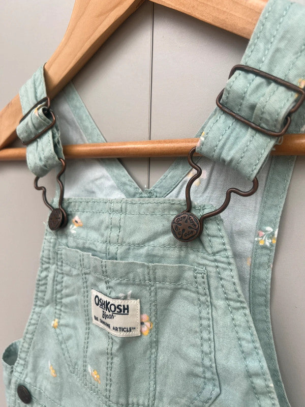 Oshkosh Floral Shortalls 18M