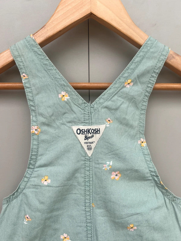 Oshkosh Floral Shortalls 18M