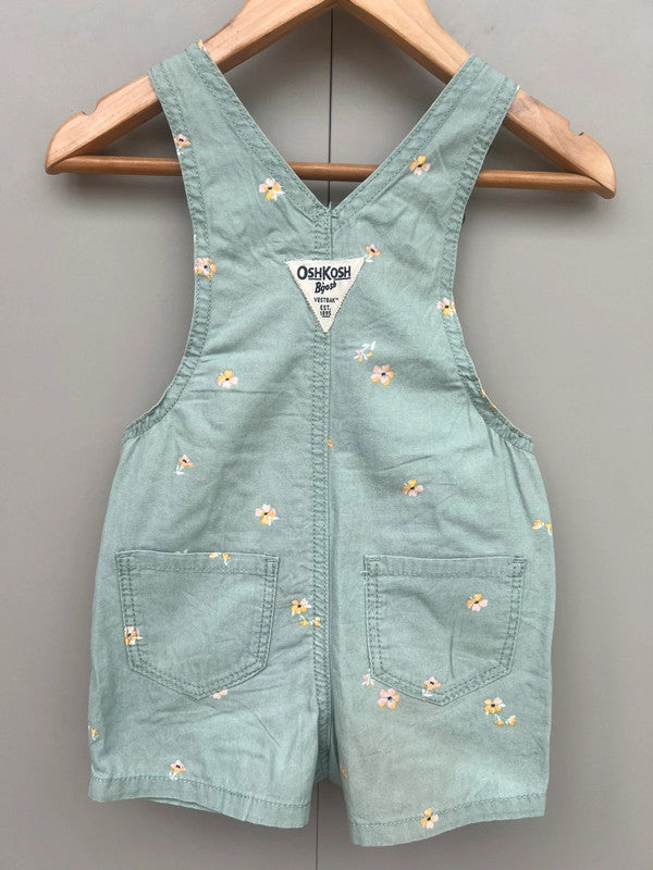 Oshkosh Floral Shortalls 18M