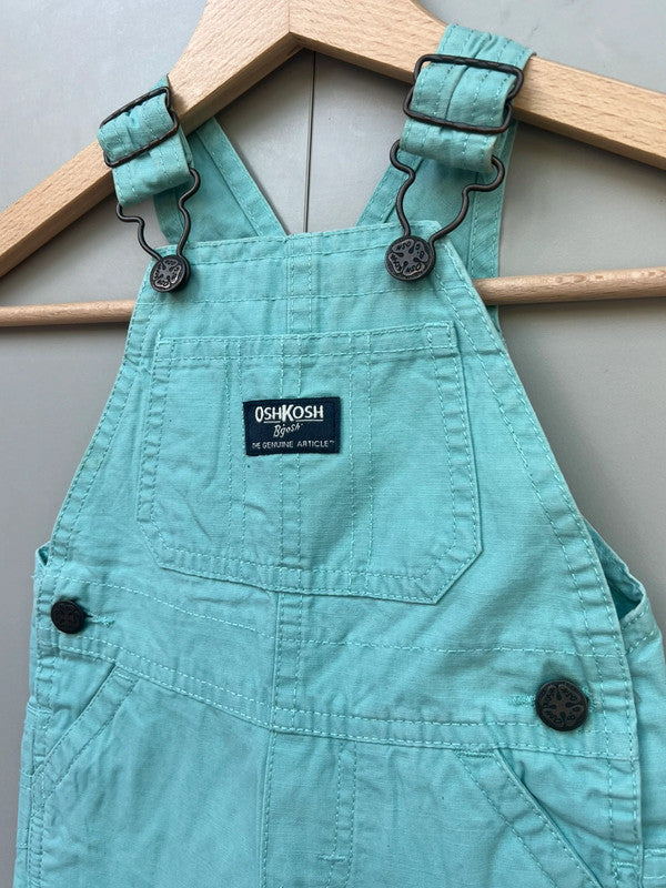 Oshkosh Cotton Shortalls 6/9M