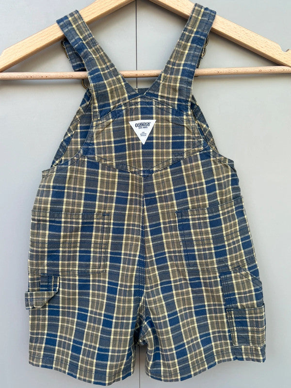 Oshkosh Vintage Khaki Shortalls 12M