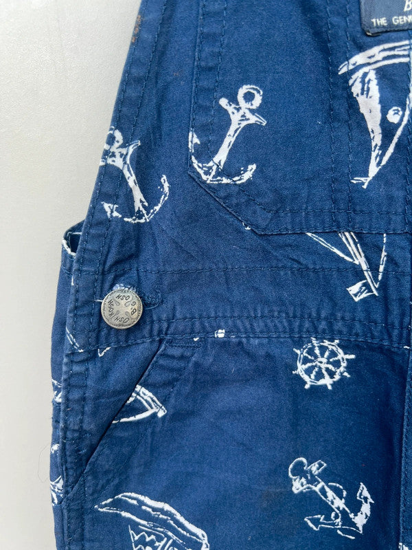 Oshkosh Anchor Shortall Dungarees 24M