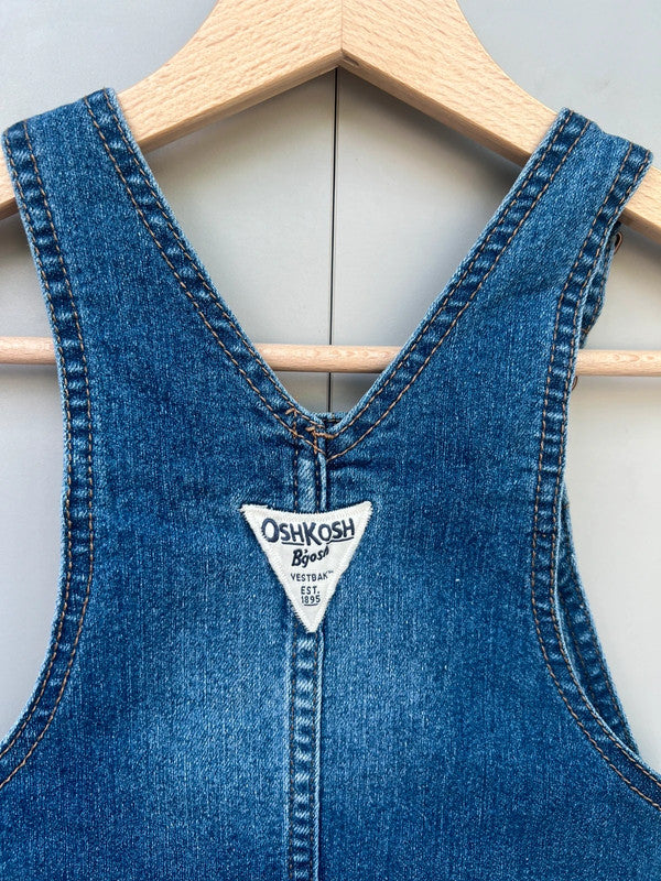 Oshkosh Denim Floral Shortalls 2T