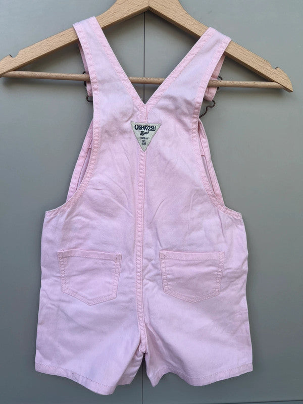 Oshkosh Rose Shortalls 4T