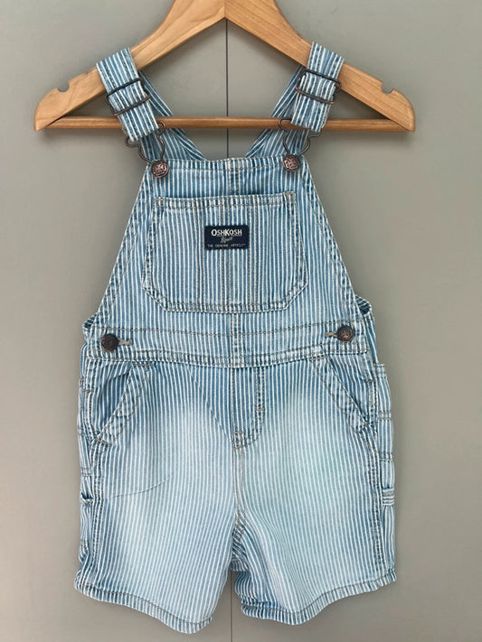 Oshkosh Hickory Shortalls 24M