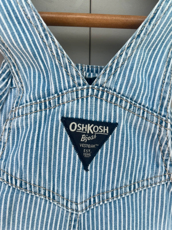 Oshkosh Hickory Shortalls 24M