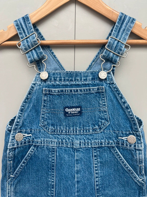 Oshkosh Unisex Vintage Shortall Dungarees 2T