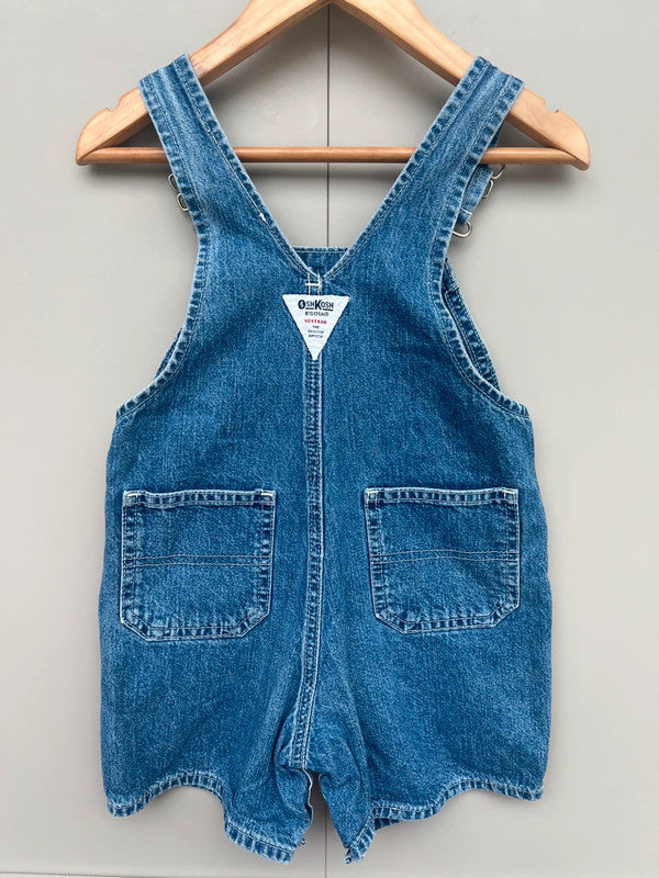 Oshkosh Unisex Vintage Shortall Dungarees 2T