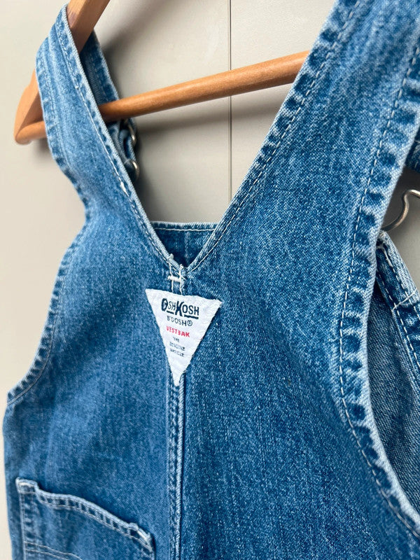 Oshkosh Unisex Vintage Shortall Dungarees 2T