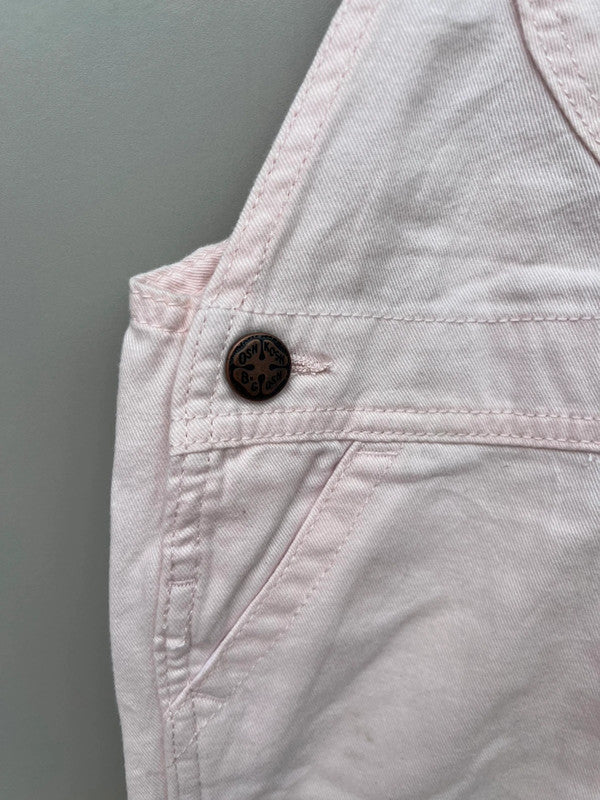 Oshkosh Rose Pink Dungarees 2T