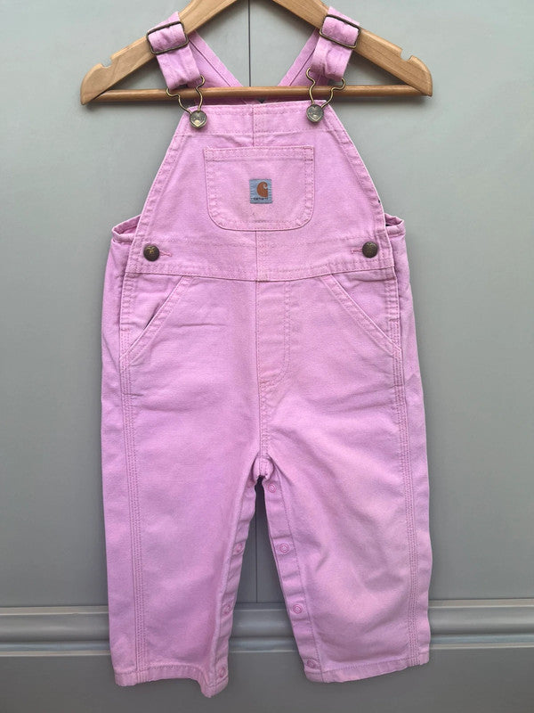 Carhartt Pink Dungarees 18M