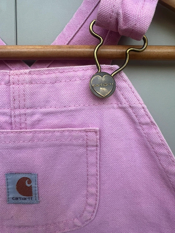 Carhartt Pink Dungarees 18M