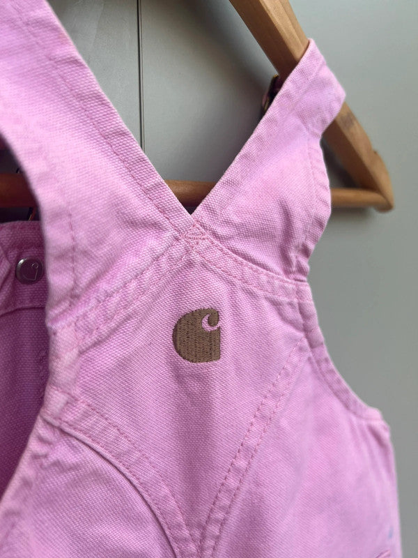 Carhartt Pink Dungarees 18M