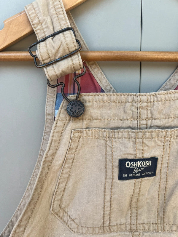 Oshkosh Cargo Beige Dungarees 2T