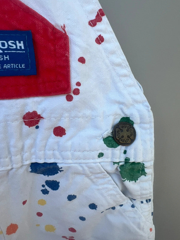 Oshkosh Paint Splatter Vintage Dungarees 9M