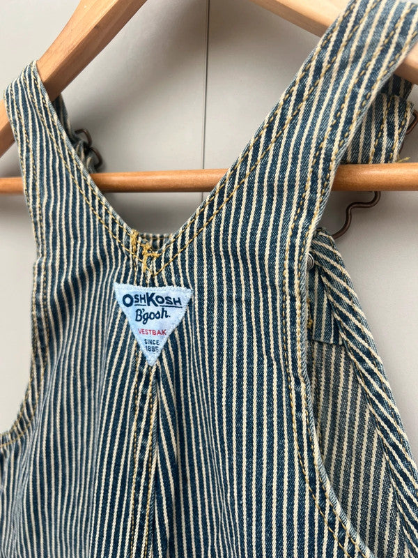 Oshkosh Navy Hickory Dungarees 18M