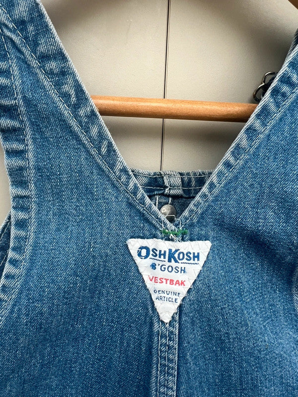 Oshkosh Vintage Denim Dungarees 2T
