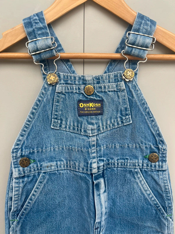 Oshkosh Vintage Denim Dungarees 2T