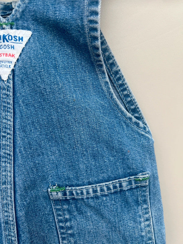 Oshkosh Vintage Denim Dungarees 2T