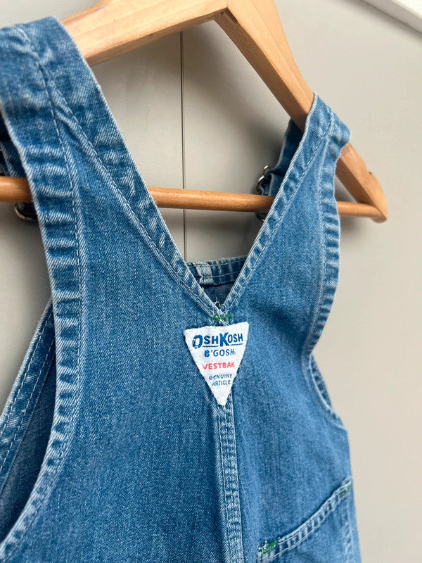 Oshkosh Vintage Denim Dungarees 2T