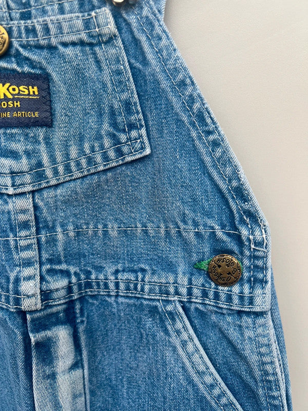 Oshkosh Vintage Denim Dungarees 2T