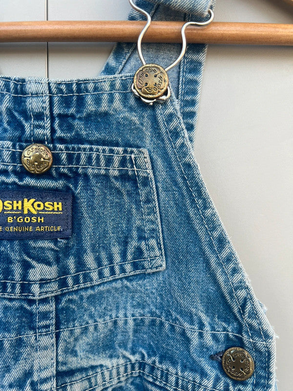 Oshkosh Vintage Denim Dungarees 2T