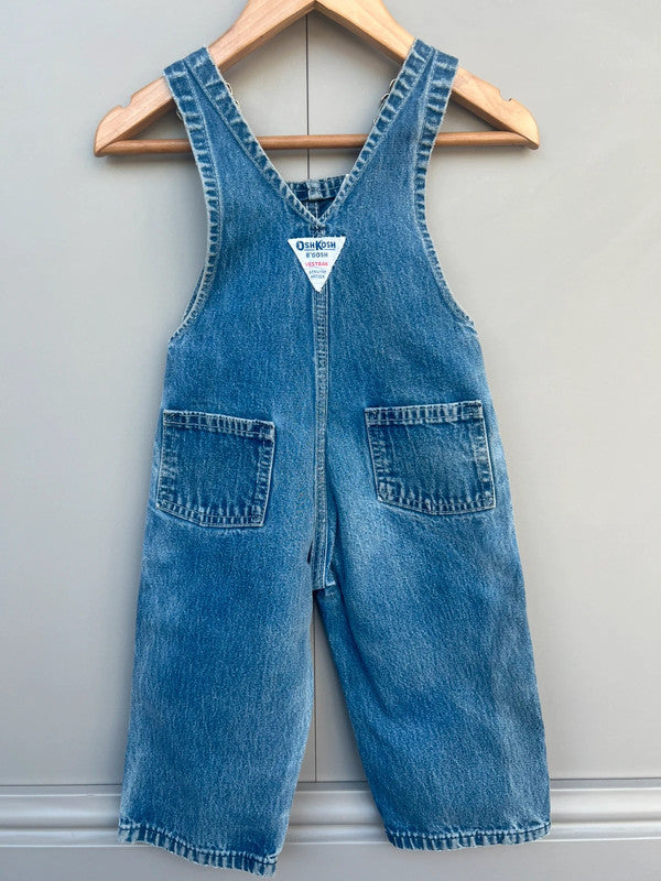 Oshkosh Vintage Denim Dungarees 2T