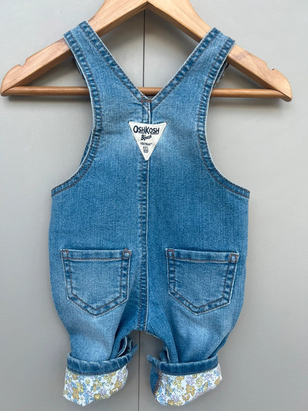 Oshkosh Floral Dungarees 3M