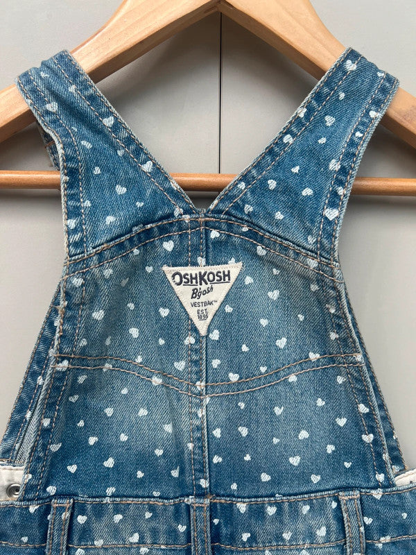 Oshkosh Polka Denim Dungarees 24M