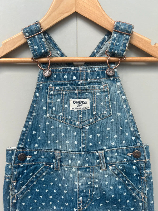 Oshkosh Polka Denim Dungarees 24M