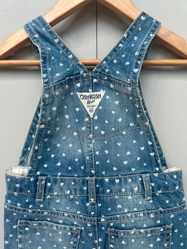Oshkosh Polka Denim Dungarees 24M
