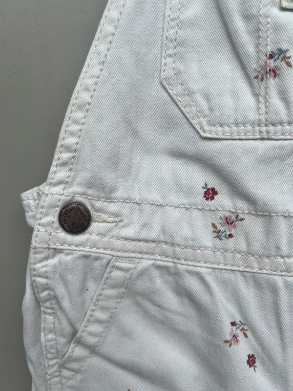 Oshkosh Floral Dungarees 24M